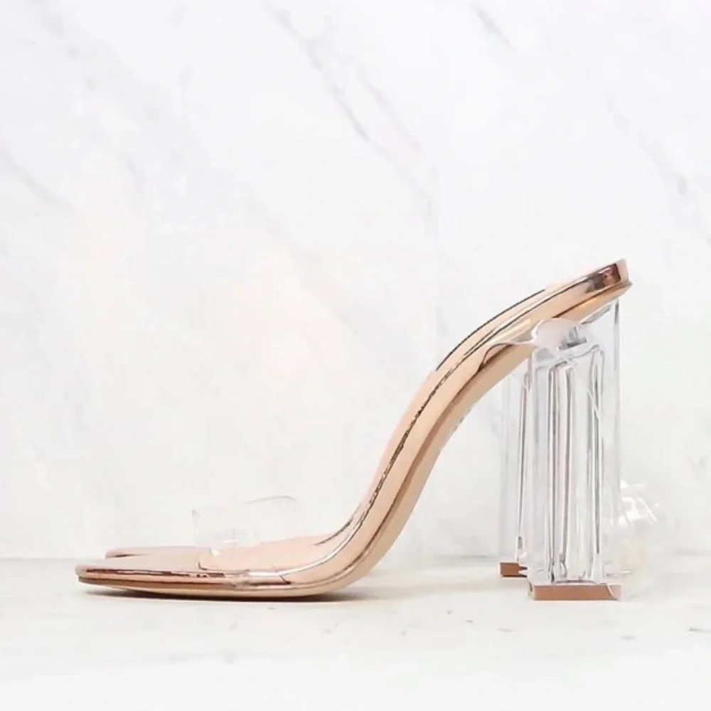 ๐ฅ๐ฅClear/ Lucite heels ๐ฅ๐ฅโค๏ธโ๐ฅ - Picture 8 of 8